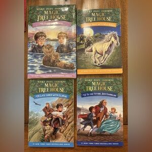 Magic Tree House Series of 4 books by Mary Pope Osborne